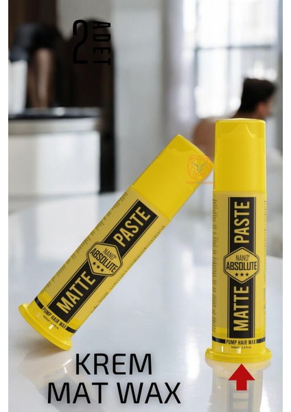 Tüplü Mat Paste Wax 720801