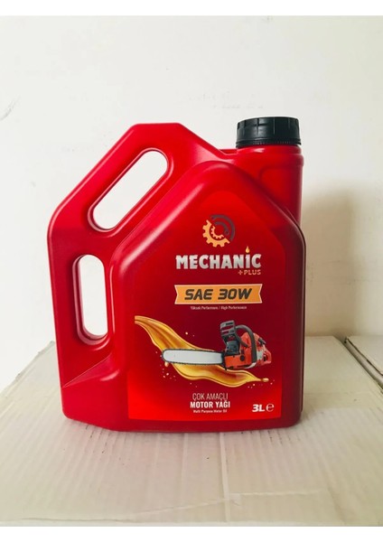 Sae 30 Numara Motorlu Testere Zincir Yağı 3l