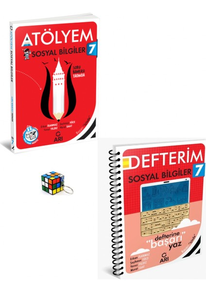 - 7. Sınıf Sosyal Bilgiler Atölyem - 7. Sınıf Sosyal Bilgiler Defterim + Anahtarlık