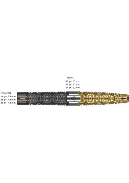 Cult Envy 01 % 90 Tungsten Sp Çelik Uçlu Dart Oku