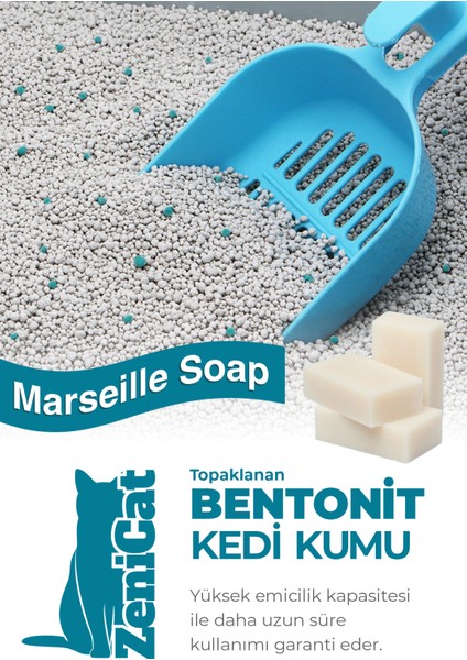 Marsilya Sabunu Kokulu Renkli Kedi Kumu Ince Taneli Doğal Bentonit 18 Lt fiyatları