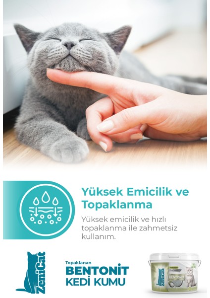 Marsilya Sabunu Kokulu Kedi Kumu Ince Taneli Doğal Bentonit 10 Lt