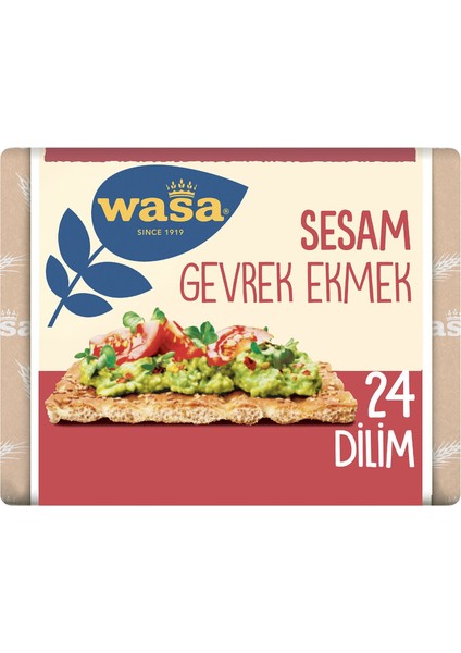 Susamlı Gevrek Ekmek 200 gr x 3 Adet