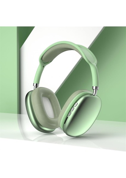 P9 Pro Max 5.0 Mikrofonlu Fm Radyolu Tf Kart Girişli Aux Kablolu Bluetooth Kulaklık