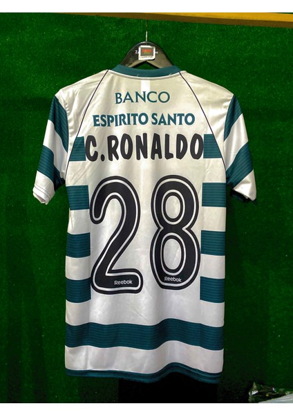 C.ronaldo 28 Sporting Lisbon Forması 2002-03
