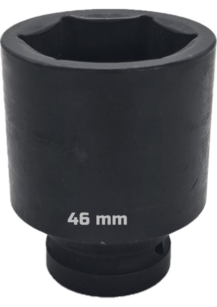 Havalı 3/4 46MM Ağır Lokma Siyah Işıl Işlemli 46MM Işıl Işlemli Güçlendirilmiş Çelik