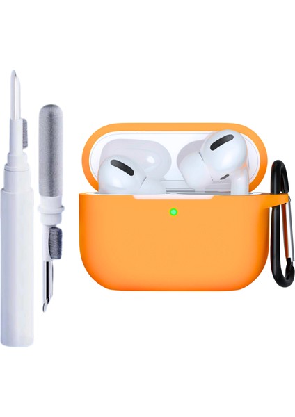 2'li Set - Pro 2. Nesil Uyumlu Silikon Kulaklık Kılıfı ve 3'ü 1 Arada Kulaklık Temizleme Kalemi fiyatları