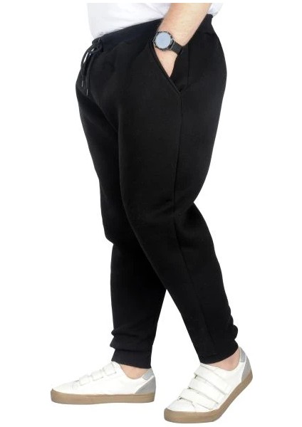 Büyük Beden Erkek Esofman Altı Dar Paça 3ip 20583 Siyah fırsatları