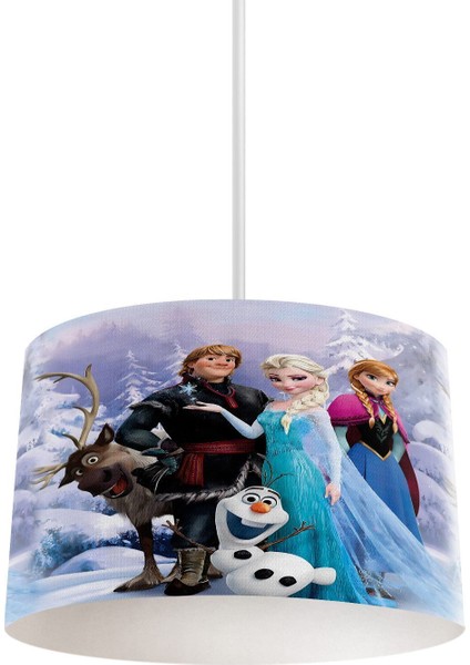 Tekno Trust Elsa ve Arkadaşları Çocuk ve Bebek Odası Sarkıt Avize