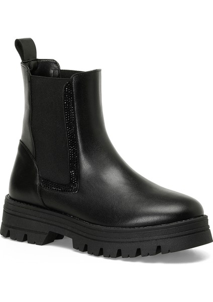 24K-671 4pr Siyah Kadın Chelsea Bot fiyatları