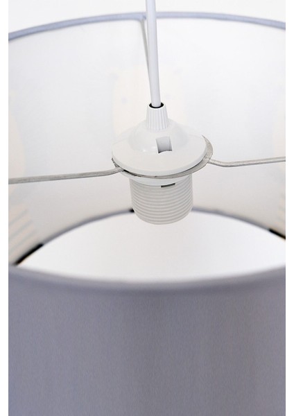 Renkli yıldız desenli çocuk ve bebek odası avizesi, 35x50 cm, kumaş malzeme fiyatları