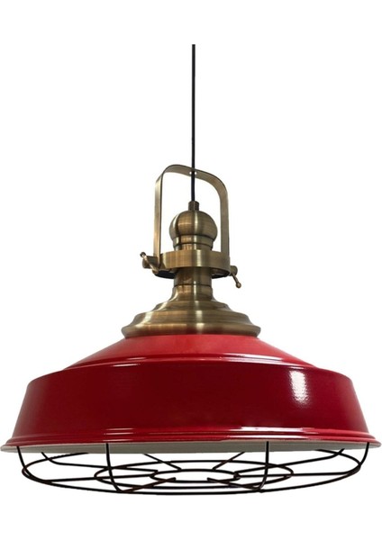 Kırmızı Metal Modern Sarkıt Avize, Salon ve Mutfak İçin Şık Aydınlatma indirimleri
