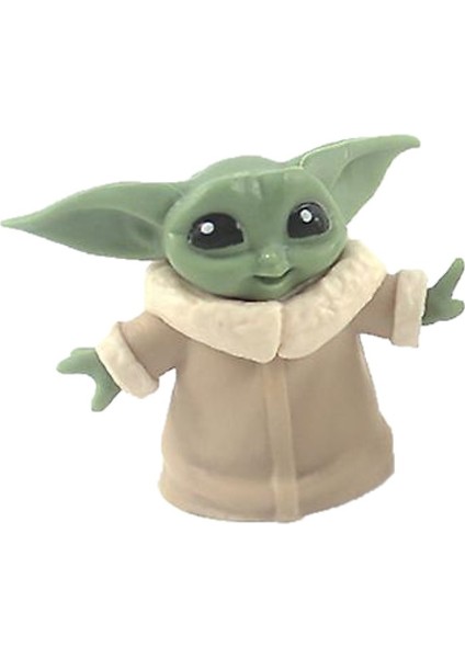 Star Wars 6 Lı Bebek Yoda Seti Dekoratif Hediyelik