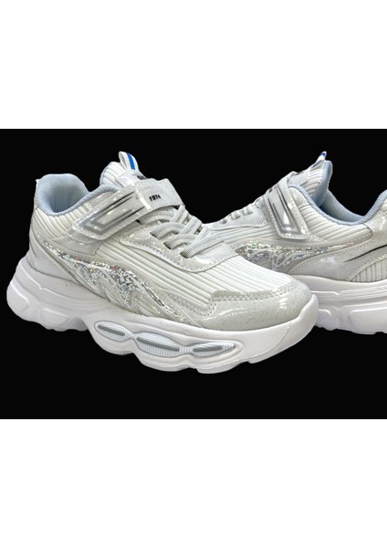 Ortopedik Kalın Taban Yeni Model Kız Çocuk Sneakers Spor Ayakkabı