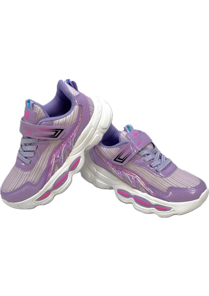 Ortopedik Kalın Taban Yeni Model Kız Çocuk Sneakers Spor Ayakkabı