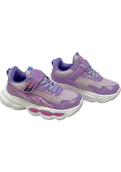 Ortopedik Kalın Taban Yeni Model Kız Çocuk Sneakers Spor Ayakkabı