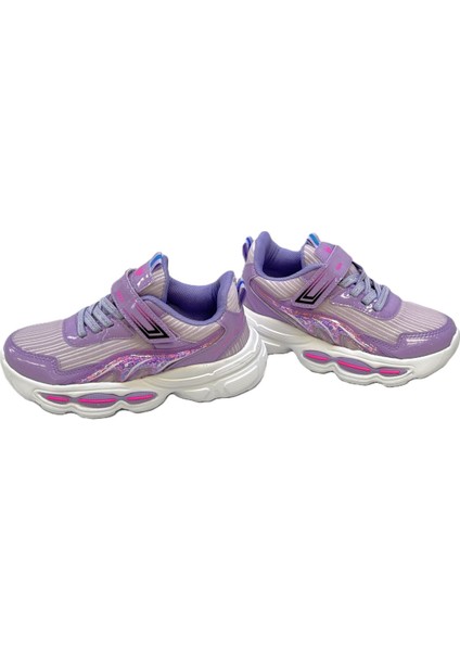 Ortopedik Kalın Taban Yeni Model Kız Çocuk Sneakers Spor Ayakkabı