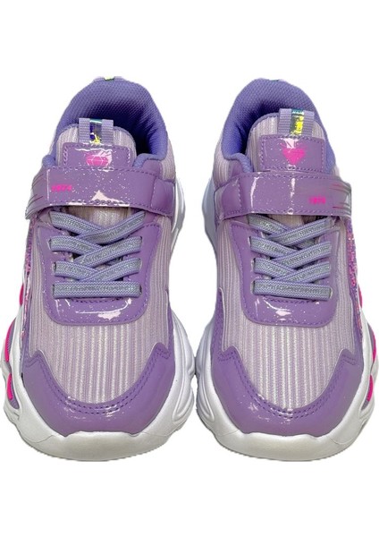 Ortopedik Kalın Taban Yeni Model Kız Çocuk Sneakers Spor Ayakkabı