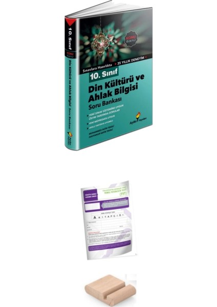 Aydın 10. Sınıf Din Kültürü Konu Özetli Soru Bankası - 2025 - Tyt Deneme +Telefon Tutucu