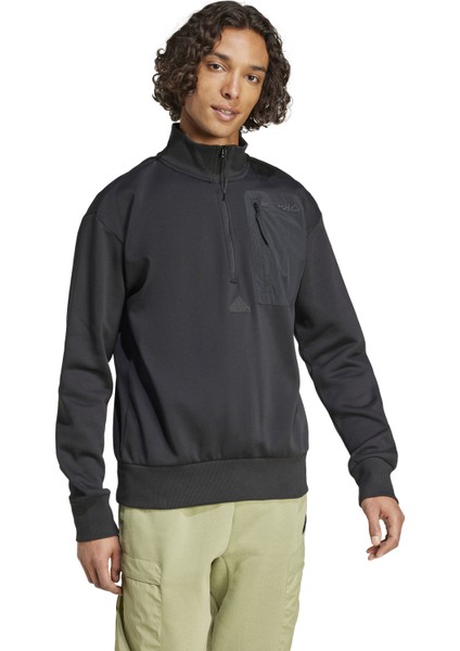 Erkek Siyah Sweatshirt IY1526