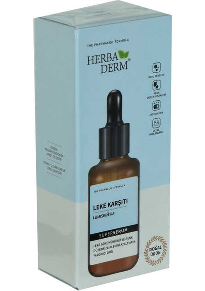Superserum Leke Karşıtı Renk Düzensizliklerine Doğal Yüz Serumu 30 ml modelleri