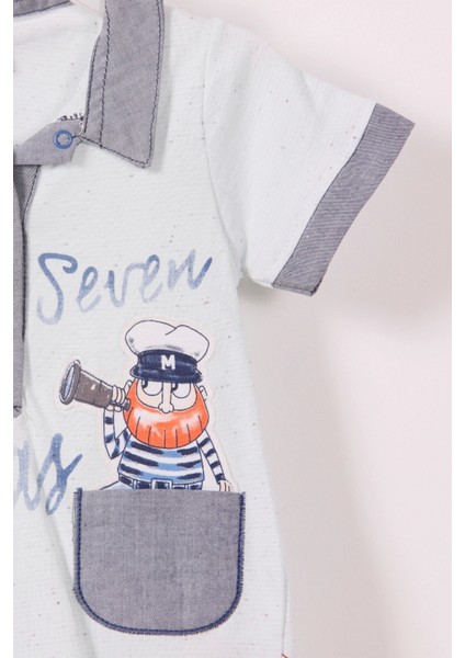 Korsan Desenli Erkek Bebek Tulum fiyatları