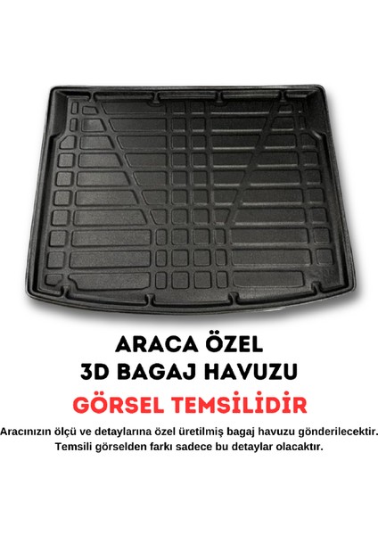 3K Store Audi A6 3D Bagaj Havuzu 2004 2011