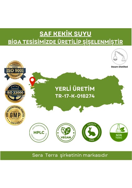 Sera Natura Kekik Hidrosolü 100 Ml. %100 Saf