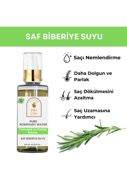 Sera Natura Biberiye Hidrosolü 100 Ml. %100 Saf