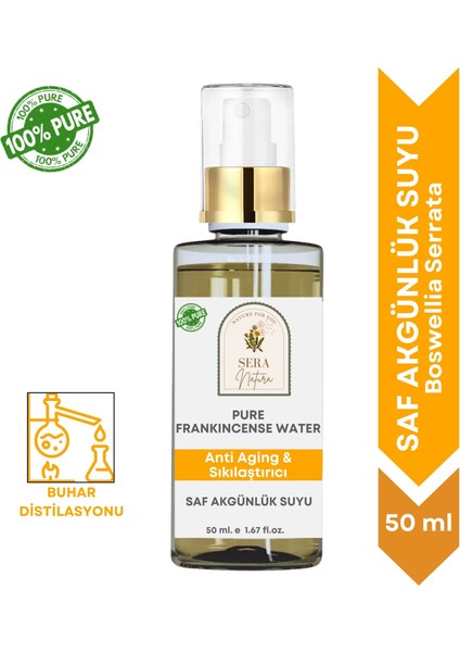 Sera Natura Akgünlük Hidrosolü 50 Ml. %100 Saf