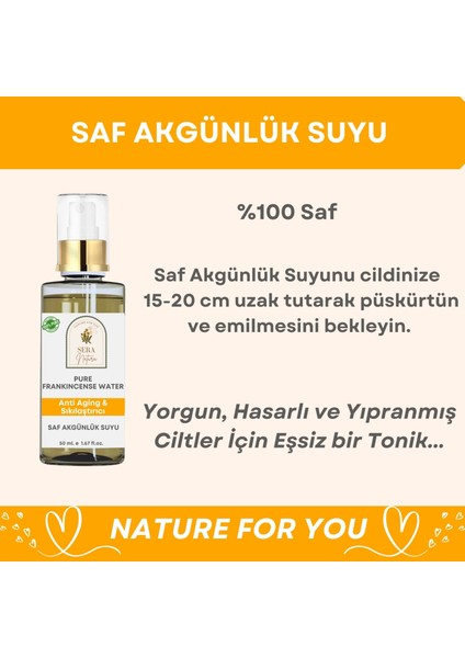 Sera Natura Akgünlük Hidrosolü 50 Ml. %100 Saf