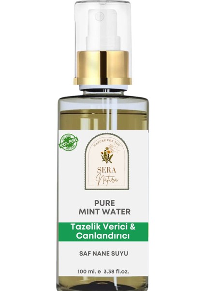 Nane Hidrosolü 100 Ml. %100 Saf