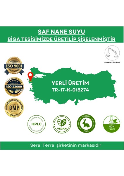 Nane Hidrosolü 100 Ml. %100 Saf fiyatları