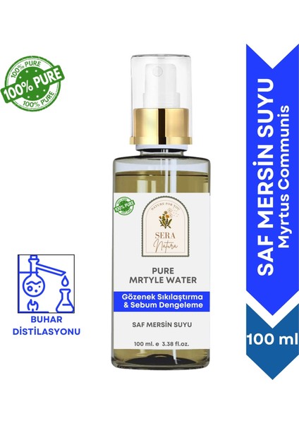 Mersin Hidrosolü 100 Ml. %100 Saf