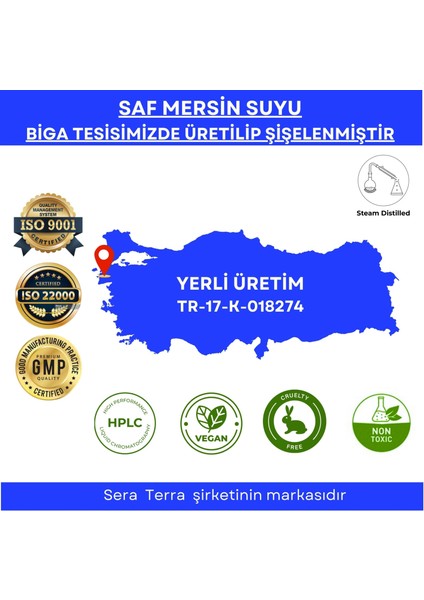 Mersin Hidrosolü 100 Ml. %100 Saf