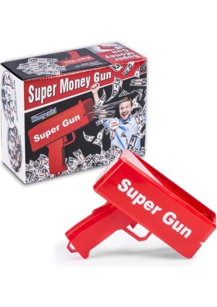 Super Money Gun - Para Dolar Saçma Para Atma Tabancası