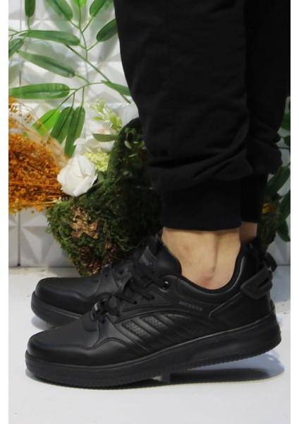 Wks 2693 Siyah Rahat Hafif Sneaker Erkek Spor Ayakkabı modelleri