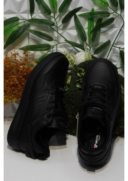 Wks 2693 Siyah Rahat Hafif Sneaker Erkek Spor Ayakkabı indirimleri