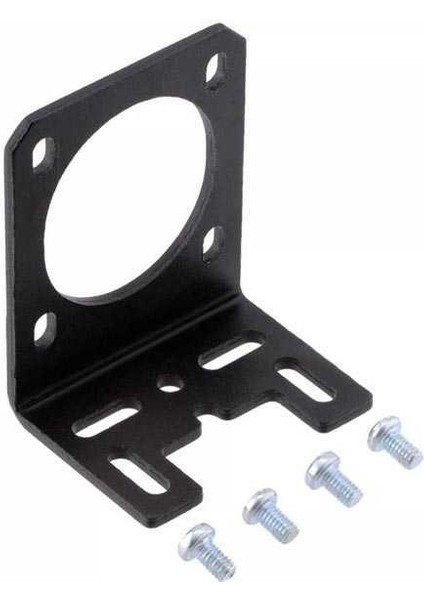 NEMA 14 Alüminyum Step Motor Tutucu - L Braket