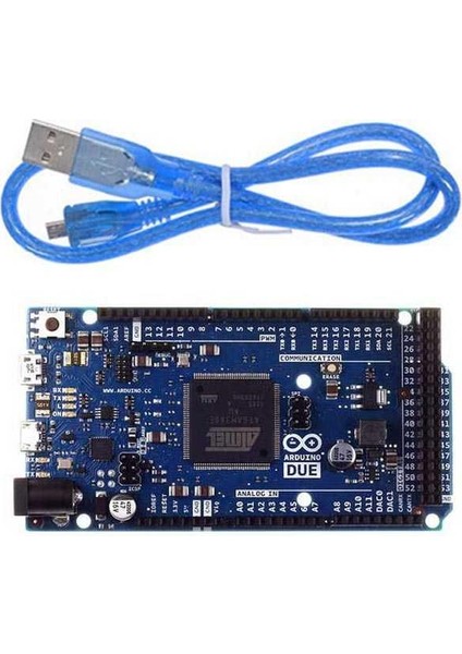 Arduino Due 3.3V Klon - USB Kablo Dahil