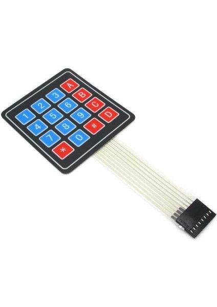 4x4 Membran Tuş Takımı