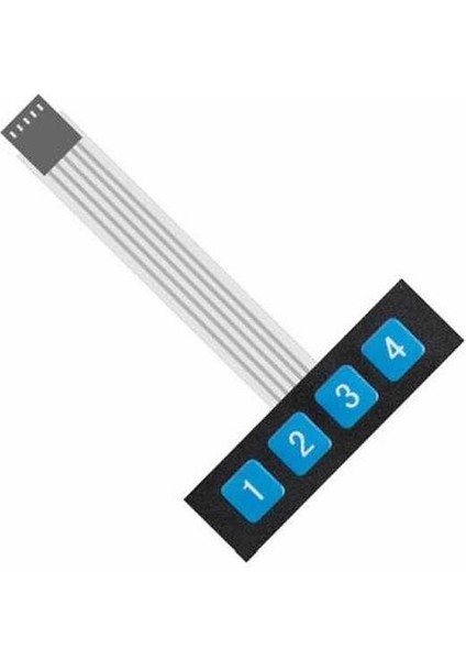 1x4 Membran Tuş Takımı