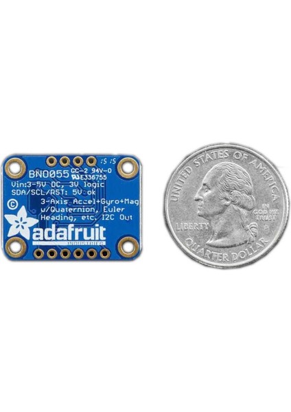 9-DOF Mutlak Oryantasyon IMU Füzyon Tümleşik Kartı - BNO055 modelleri