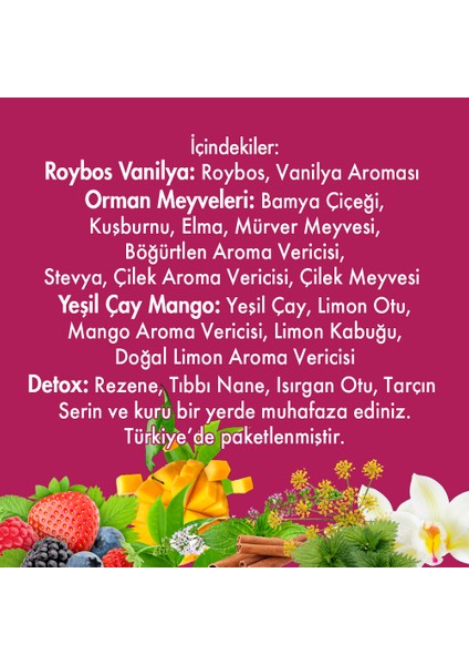Karma Bitki Çayı Paketi 2 Paket Bir Arada