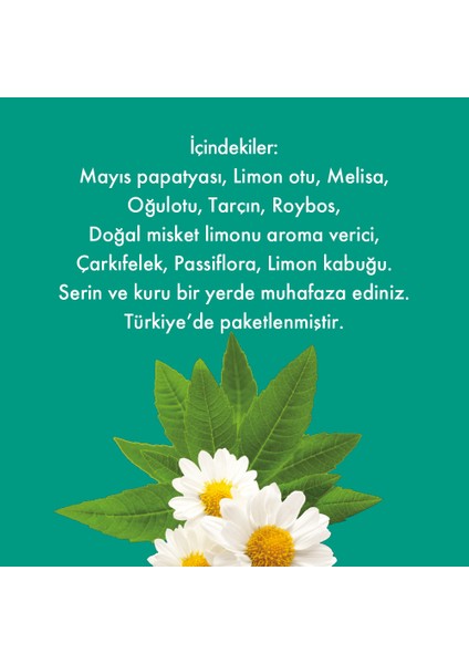 Passifloralı Anti-Stress Bitki Çayı 2 Paket