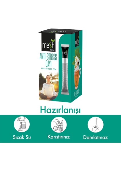 Passifloralı Anti-Stress Bitki Çayı 2 Paket
