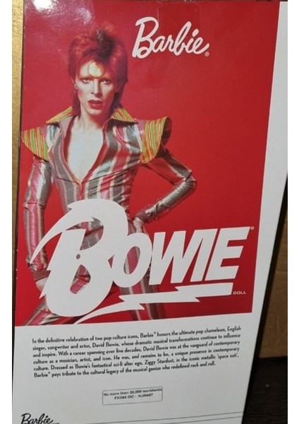 Escoines Koleksiyon David Bowie Collector Doll, 11.5-Inch, In Ziggy - 3996366D4BB607EAF0