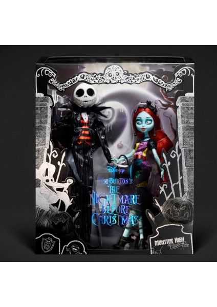 Escoines Koleksiyon Skullector The Nightmare Before Christmas Dolls - Kabus Öncesi Noel Bebekleri