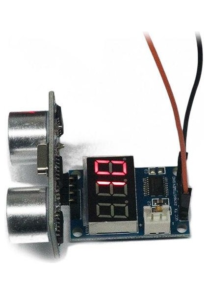 HC-SR04 Ultrasonik Modül Dijital Ekranı