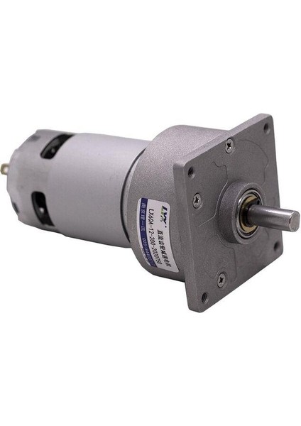 12-24v 200Rpm 60mm Redüktörlü Dc Motor